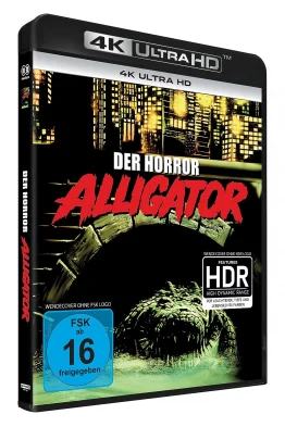 Der Horror Aligator 4K Blu-ray Disc