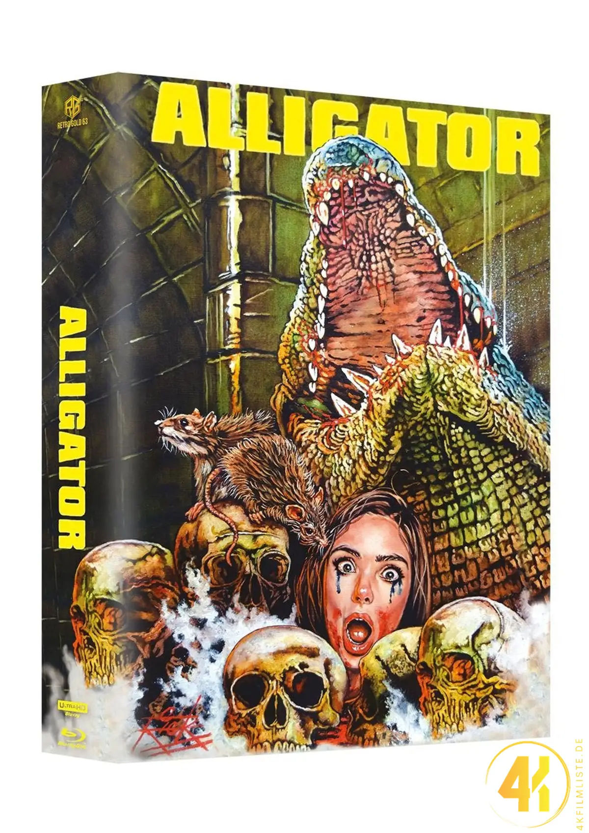Der Horror-Alligator (Cover A) – 4K Mediabook (UHD + Blu-ray Disc)
