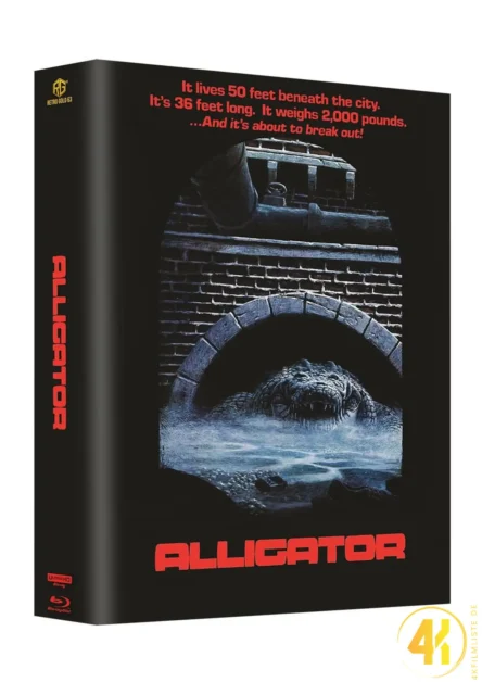 Der Horror-Alligator (Cover B) – 4K Mediabook (UHD + Blu-ray Disc)
