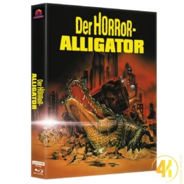 Der Horror-Alligator Cover B 4K Steelcase