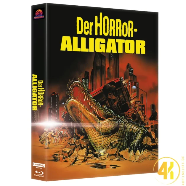 Der Horror-Alligator (Cover B) – 4K Steelcase (UHD + 2x Blu-ray Disc + Bonus Blu-ray)