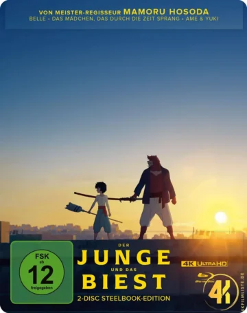 Der Junge und das Biest – 4K Steelbook (UHD + Blu-ray Disc)