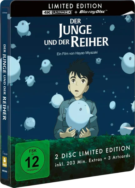Der Junge und der Reiher – 4K Steelbook (UHD + Blu-ray Disc)