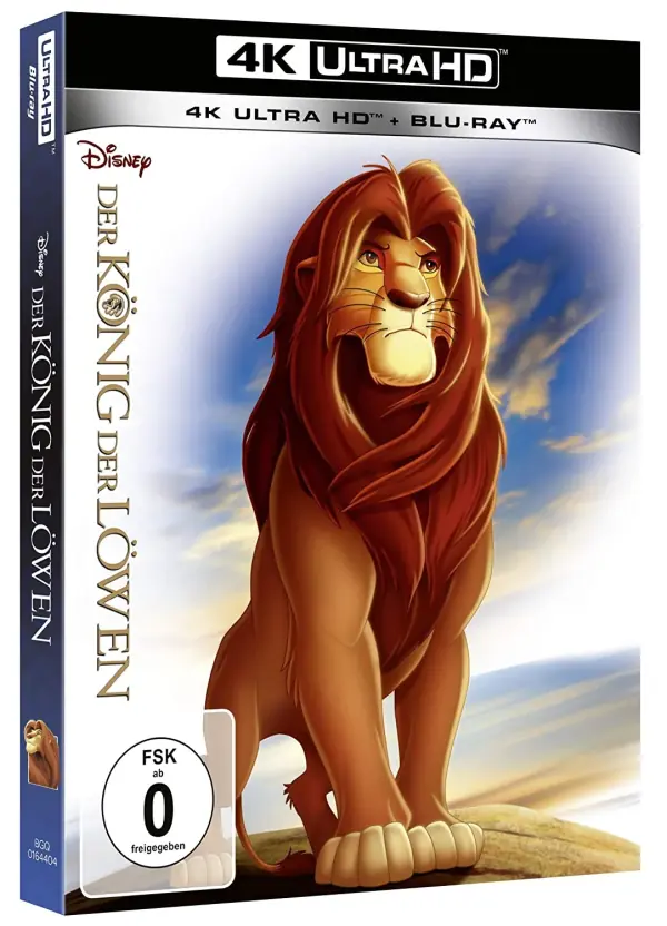Der König der Löwen (1994) – 4K Blu-ray (UHD + Blu-ray Disc)