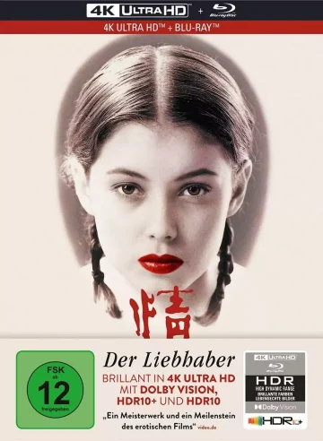 Der Liebhaber - 4K Mediabook (Frontcover) (UHD + Blu-ray Disc)
