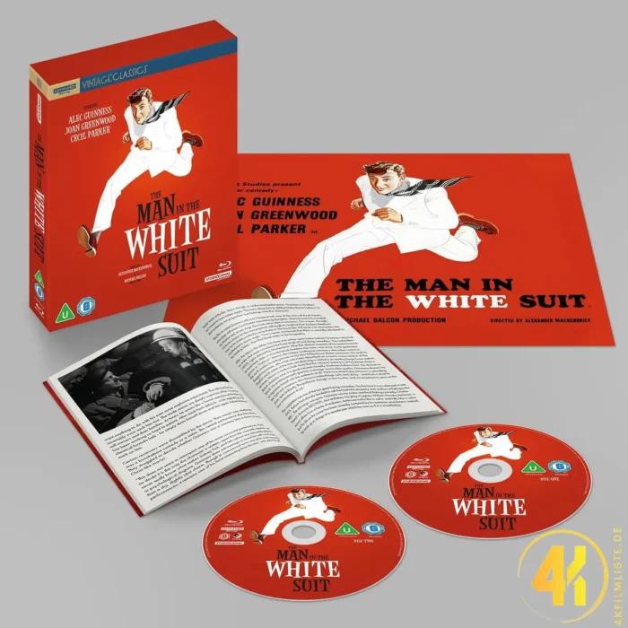 Der Mann im weißen Anzug – 4K Blu-ray (UHD + Blu-ray Disc)