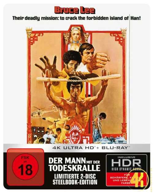 Der Mann mit der Todeskralle 4K Steelbook Front Ultra HD Blu-ray Disc