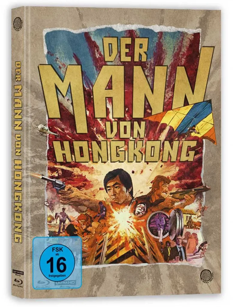 Der Mann von Hongkong - The Dragon Flies 4K Mediabook Cover A
