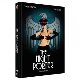 Der Nachtportier - 4K Mediabook Cover B mit Dirk Bogarde und Charlotte Rampling