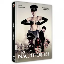 Der Nachtportier - 4K Mediabook Cover C mit Dirk Bogarde und Charlotte Rampling