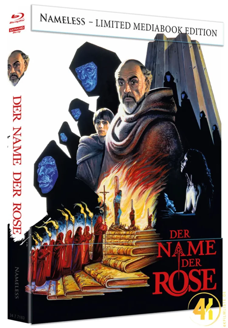 Der Name der Rose Cover D 4K Mediabook
