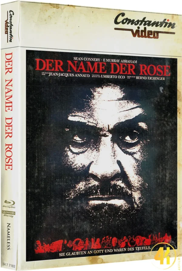 Der Name der Rose (Cover E) – 4K Mediabook (UHD + Blu-ray Disc)