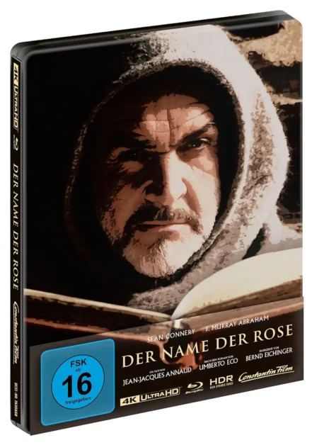 Der Name der Rose – 4K Steelbook (UHD + Blu-ray Disc)