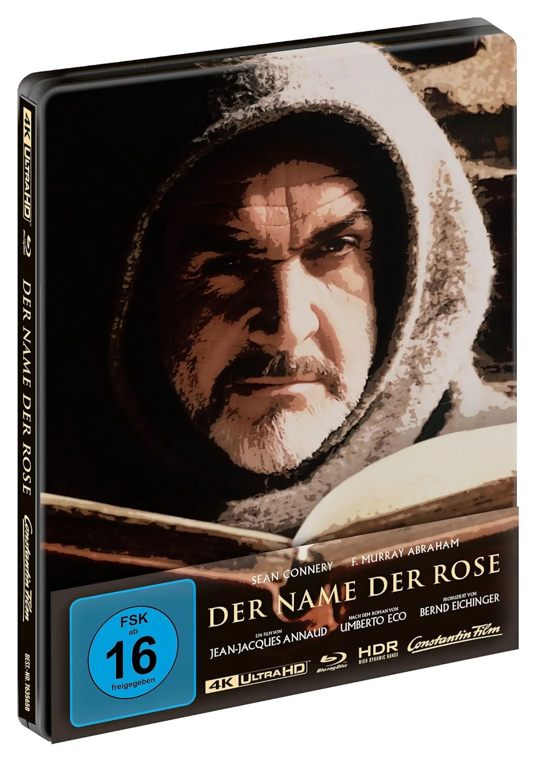 Der Name der Rose – 4K Steelbook (UHD + Blu-ray Disc)