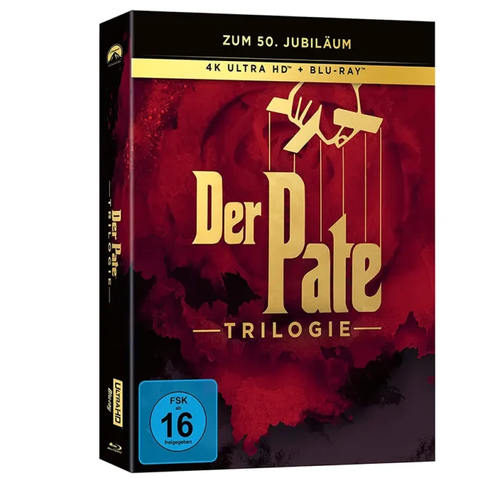 Der Pate (3 Movie Collection) – 4K Digipak (UHD + Blu-ray Disc)