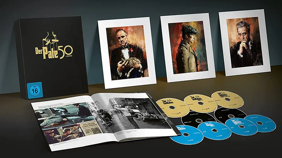 Der Pate 4K Limited Collector's Edition mit drei Artcards (9 Disc Set mit Dolby Vision)