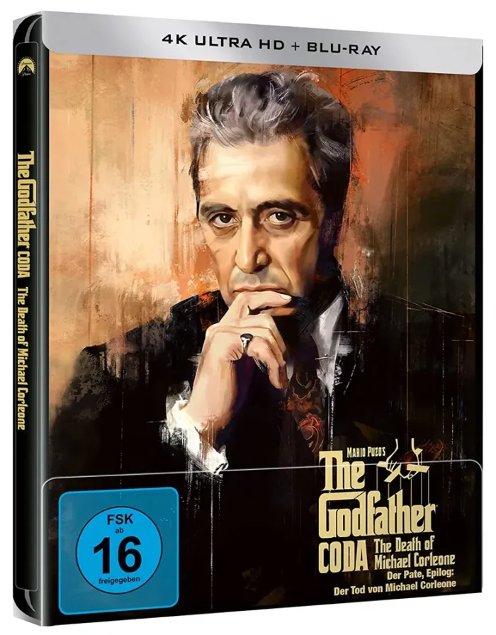 Der Pate III – 4K Steelbook (UHD + Blu-ray Disc)