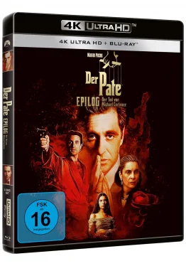 Der Pate III Epilog Tod Michäl Corleone 4K Ultra HD Blu-ray Disc