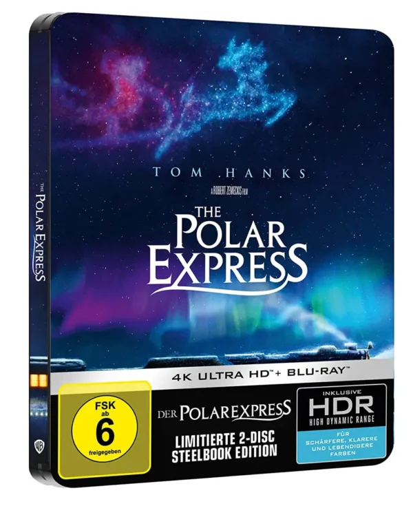 Der Polarexpress – 4K Steelbook (UHD + Blu-ray Disc)