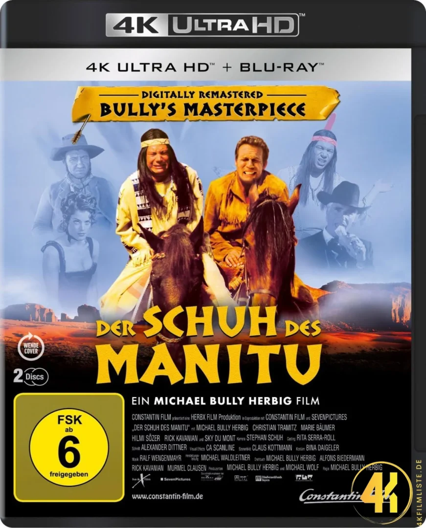 Der Schuh des Manitu 4K Blu-ray UHD Keep Case Ultra HD Blu-ray Disc