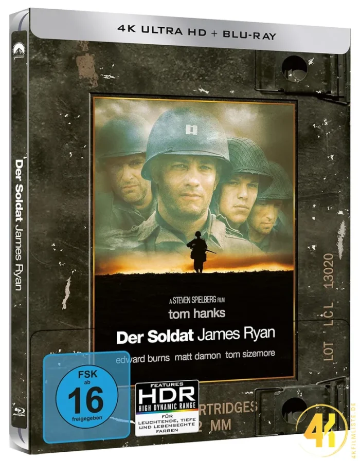 Der Soldat James Ryan – 4K Steelbook (UHD + Blu-ray Disc)