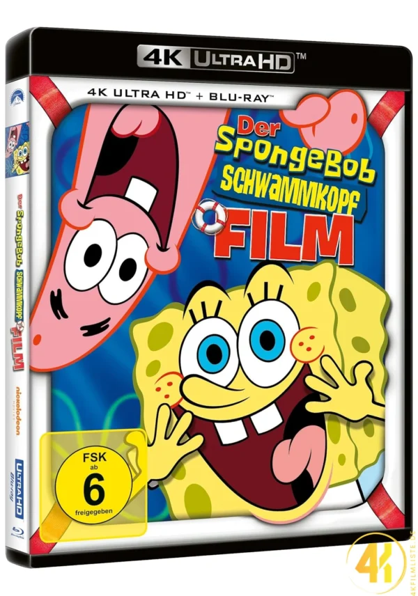 Der SpongeBob Schwammkopf Film – 4K Blu-ray (UHD Blu-ray Disc)