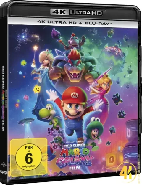 Der Super Mario Galaxy Film 4K Blu-ray