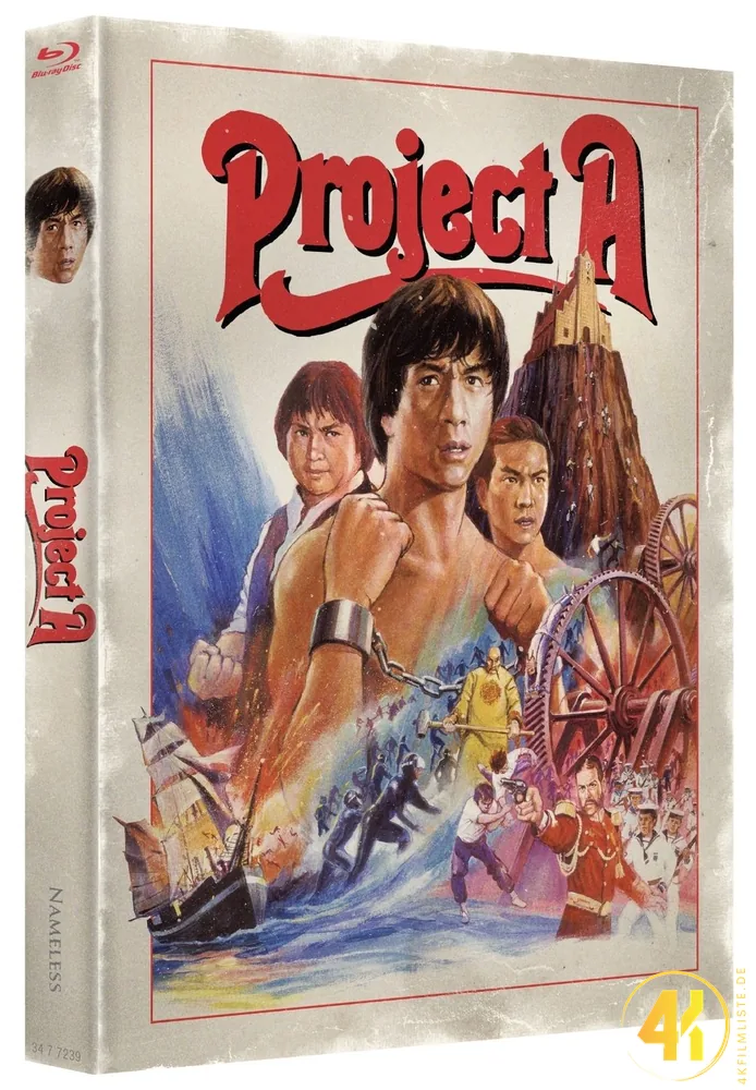 Der Superfighter 4K Mediabook Cover A Ultra HD Blu-ray Disc