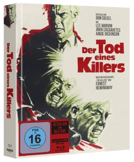 Der Tod eines Killers - Deutsches 4K UHD Blu-ray Disc Mediabook Cover (Seitenansicht)