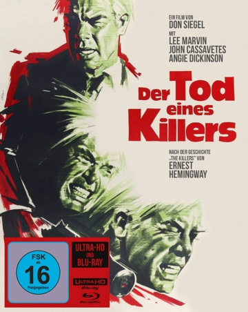 Frontcover Der Tod eines Killers - Deutsches 4K UHD Blu-ray Disc Mediabook