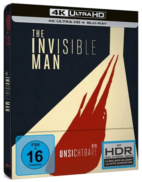 Der Unsichtbare (2020) – 4K Steelbook (UHD + Blu-ray Disc)
