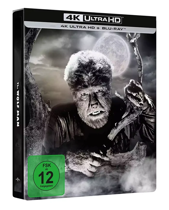Der Wolfsmensch (1941) – 4K Steelbook (UHD + Blu-ray Disc)
