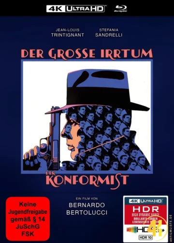 Der große Irrtum (Der Konformist) – 4K Mediabook (UHD + Blu-ray Disc)