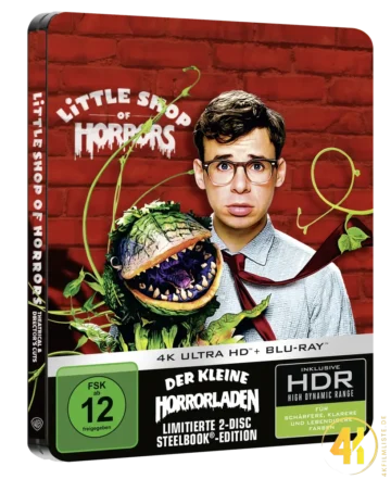 Der kleine Horrorladen – 4K Steelbook (UHD + Blu-ray Disc)