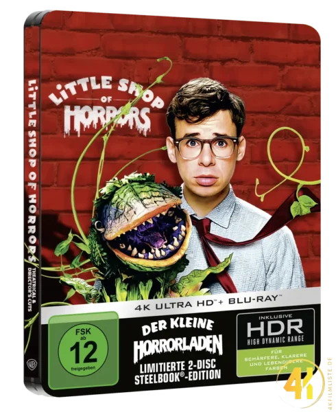 Der kleine Horrorladen – 4K Steelbook (UHD + Blu-ray Disc)