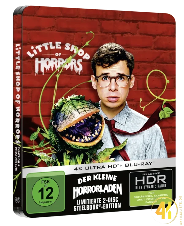 Der kleine Horrorladen – 4K Steelbook (UHD + Blu-ray Disc)
