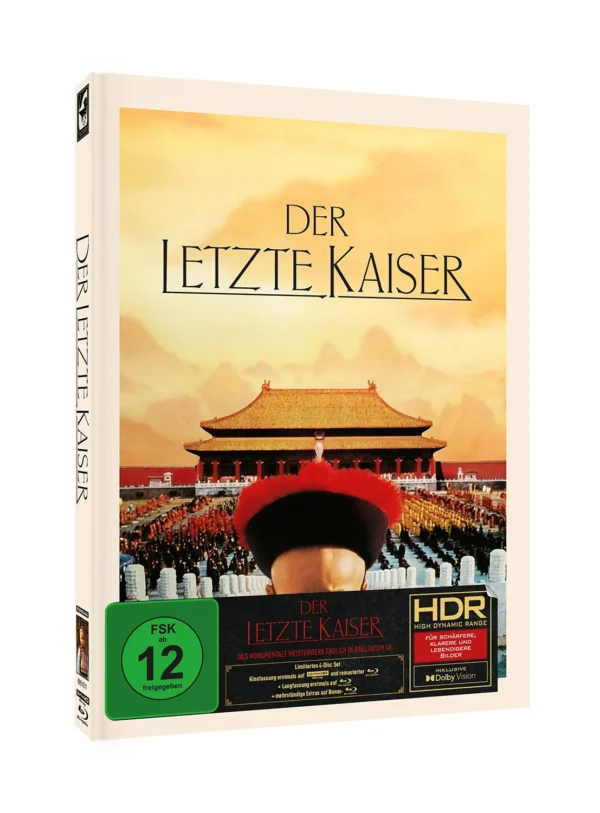 Der letzte Kaiser (Kinofassung + Langfassung) – 4K Mediabook B (UHD + Blu-ray Disc + Bonus Blu-ray)