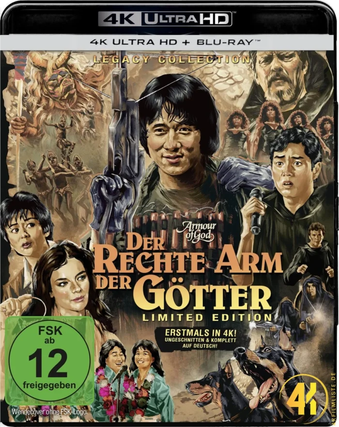 Der rechte Arm der Götter – 4K Blu-ray (UHD + Blu-ray Disc)