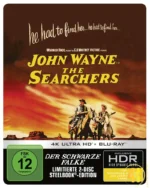 Der schwarze Falke The Searchers 4K Steelbook Ultra HD Blu-ray Disc