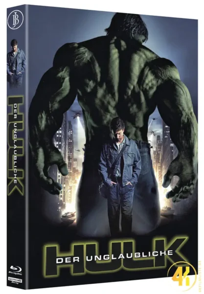 Der unglaubliche Hulk (Cover A) – 4K Mediabook (UHD + Blu-ray Disc)