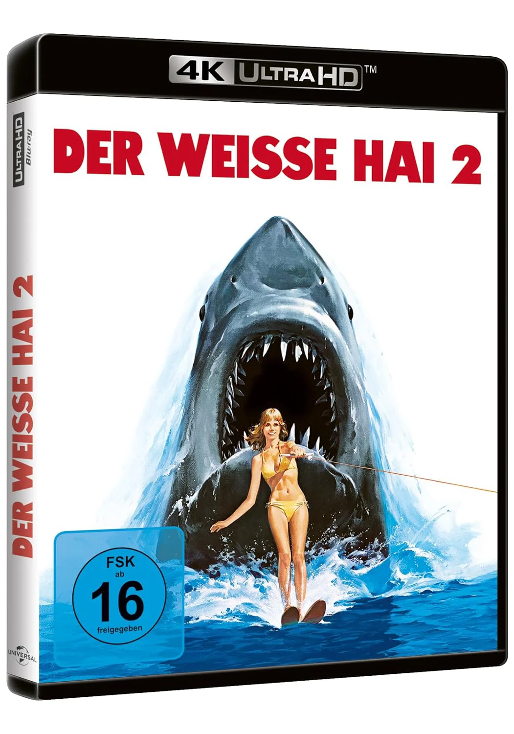 Der weiße Hai 2 – 4K Blu-ray (UHD + Blu-ray Disc)