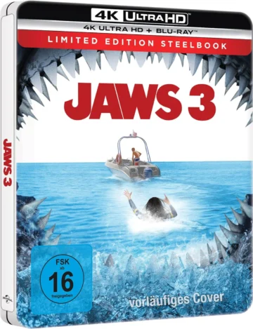 Der weisse Hai 3 4K Steelbook