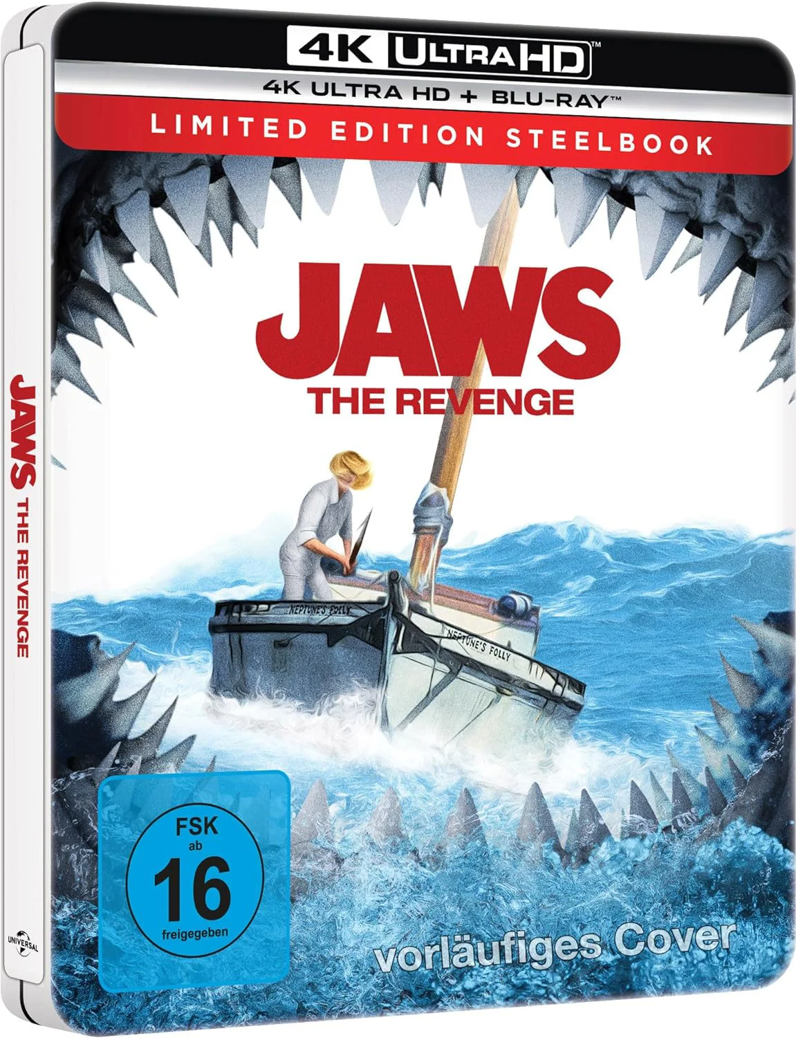 Der weisse Hai 4 Die Abrechnung 4K Steelbook
