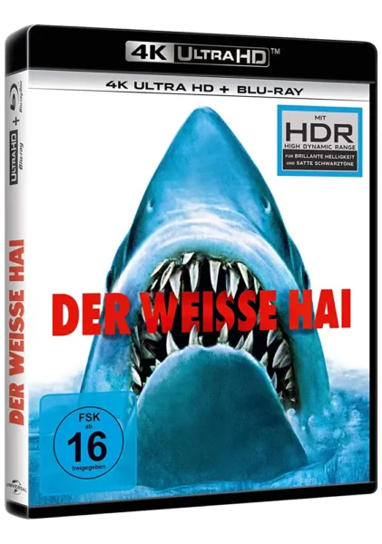 Der weiße Hai – 4K Blu-ray (UHD + Blu-ray Disc)
