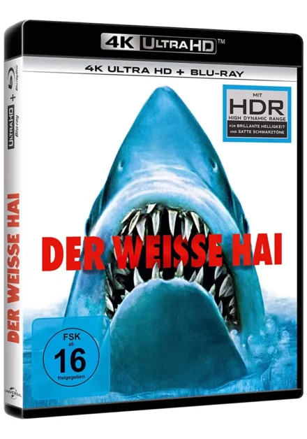 Der weiße Hai – 4K Blu-ray (UHD + Blu-ray Disc)