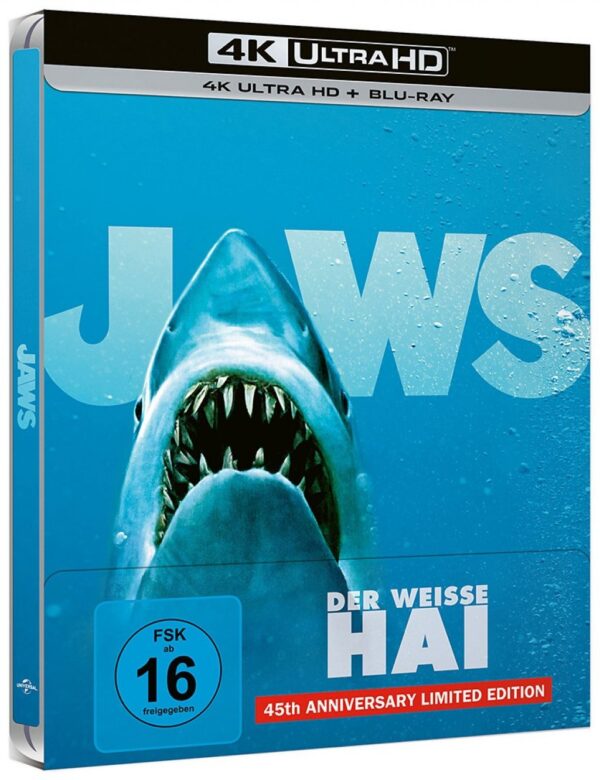 Der weiße Hai – 4K Steelbook (UHD + Blu-ray Disc)