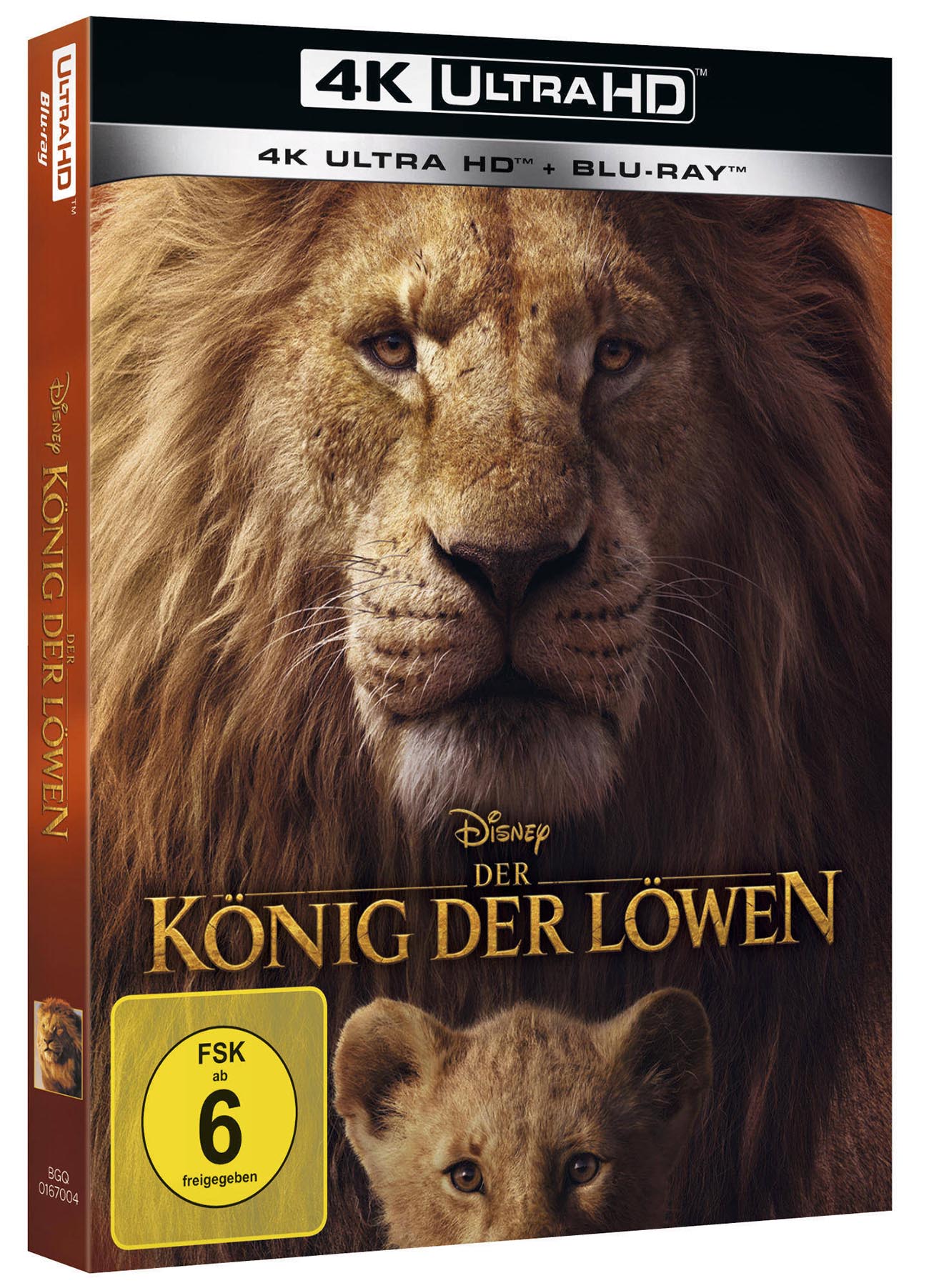 Der König der Löwen (2019) – 4K Blu-ray (UHD + Blu-ray Disc)