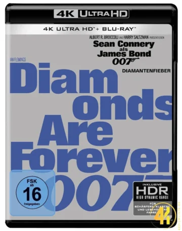Diamantenfieber – 4K Blu-ray (UHD + Blu-ray Disc)