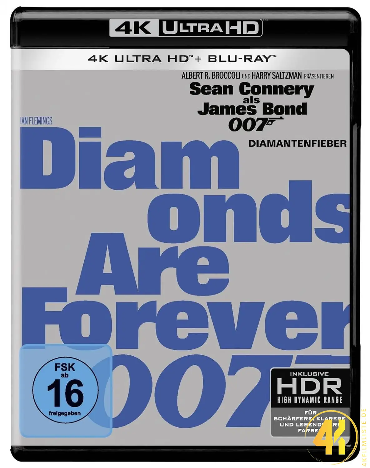 Diamantenfieber – 4K Blu-ray (UHD + Blu-ray Disc)