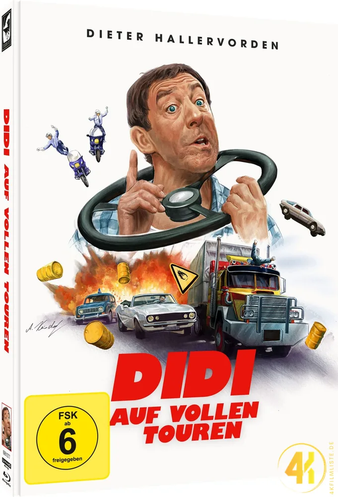 Didi auf vollen Touren 4K Mediabook Ultra HD Blu-ray Disc